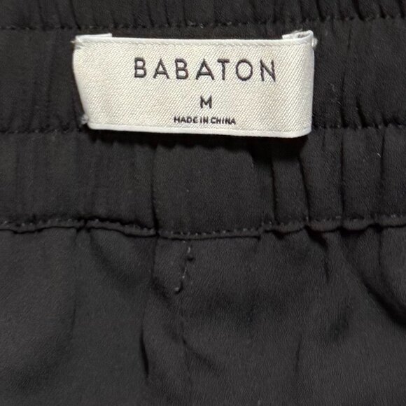 Aritzia Babaton Black Luiz Cropped Wide-Leg Cullotte Pant - Picture 6 of 8